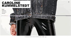 Desktop Screenshot of carolinekummelstedt.com